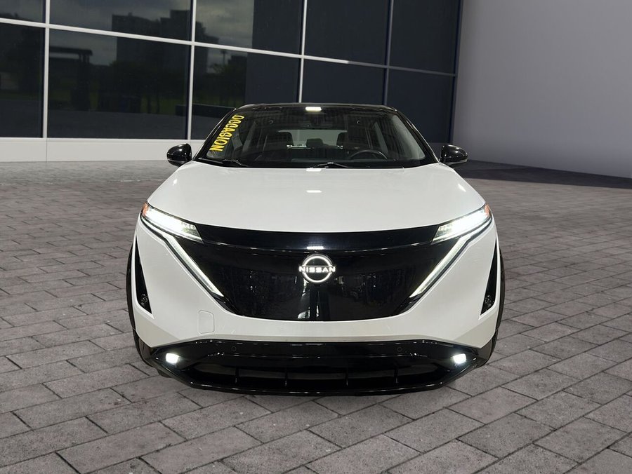 Nissan ARIYA EVOLVE e-4ORCE TRACTION INTEGRALE BATTERIE STANDARD 2024 Blanc