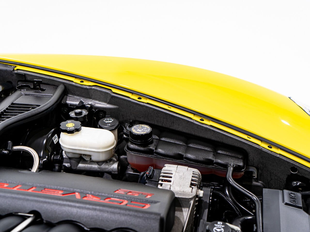 Chevrolet Corvette With only 900km (563mi) From new with window sticker 2008 Jaune Kirkland - photo #85