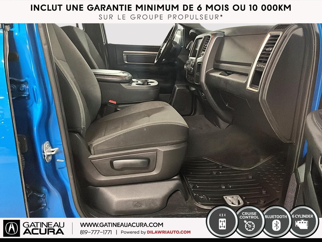 Ram 1500 Classic Warlock Quad Cab 4x4 2021 Bleu Gatineau - photo #17