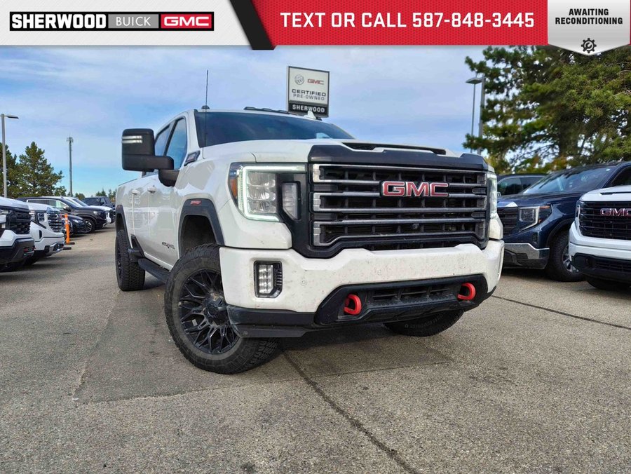 2022 GMC Sierra 3500HD AT4 Premium | Aftermarket 20in Fuel Wheels White