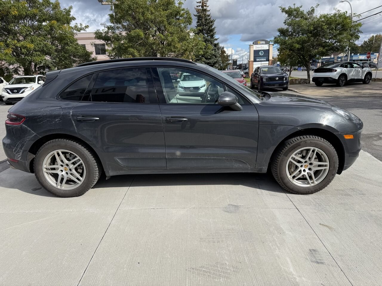 Porsche Macan S TI 2018 Gris Châteauguay - photo #3