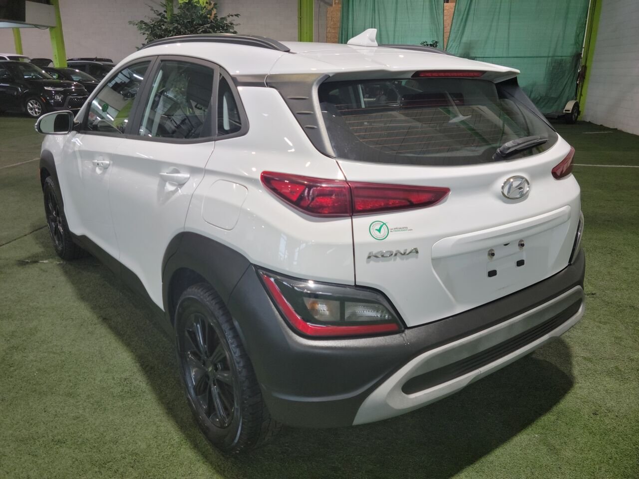 2022 Hyundai Kona White  - photo #2