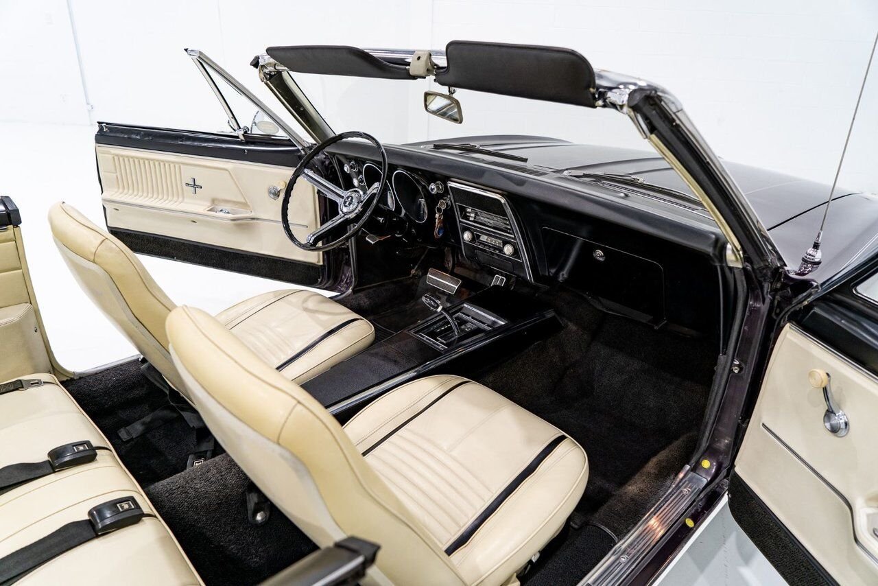 Chevrolet Camaro PRIX EN USD Convertible Beautifully presented from former Restoration 1967 mauve Montréal - photo #77
