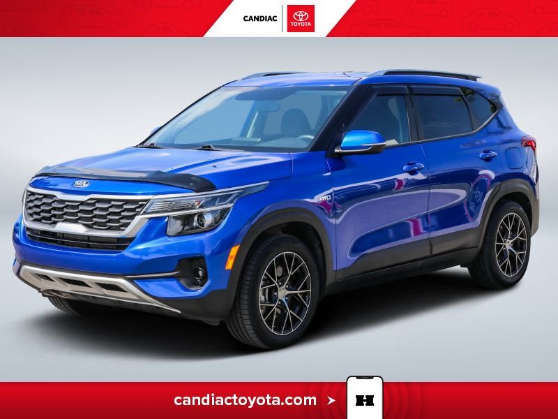 Kia Seltos TA04277 | LX AWD - BAS KM - MAGS - CAMERA RECUL 2021 Bleu Laval - photo #2