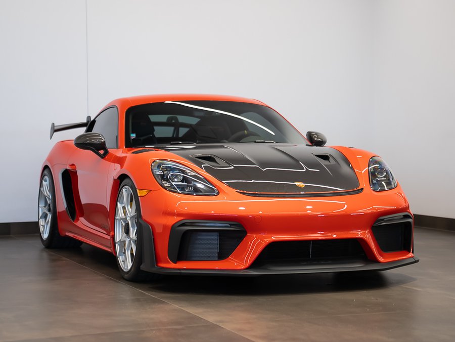 2025 Porsche 718 Cayman GT4 RS // Weissach Package Orange