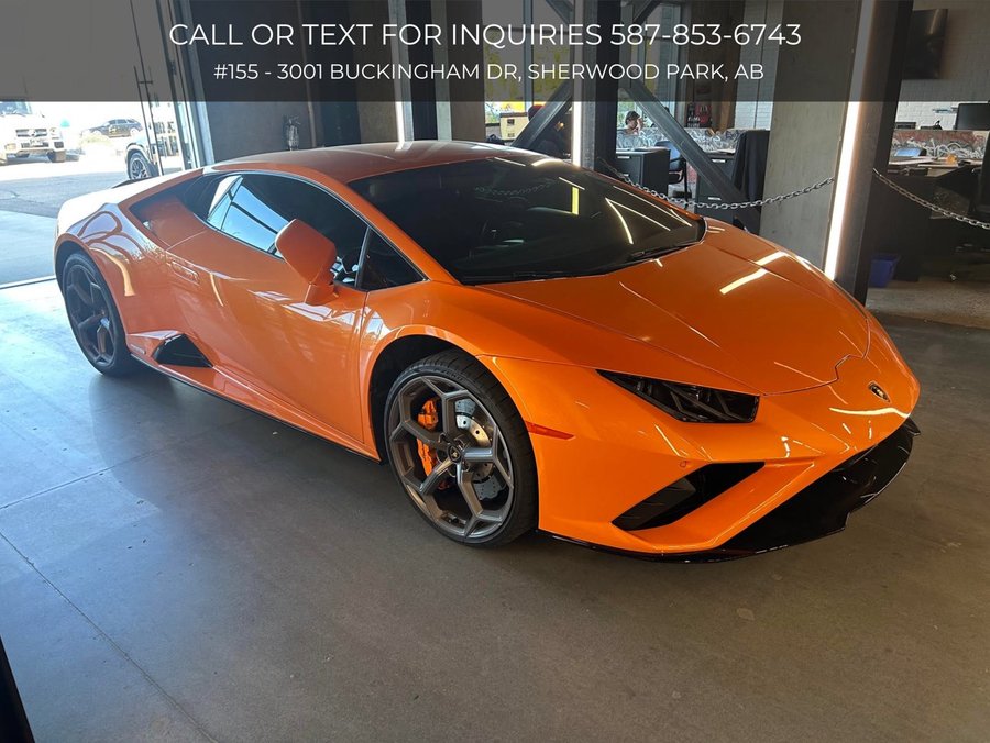 2022 Lamborghini Huracan EVO | Front Axle Lift | 20 Aesir Wheels | Sensonum Audio System Arancio Borealis Metallic