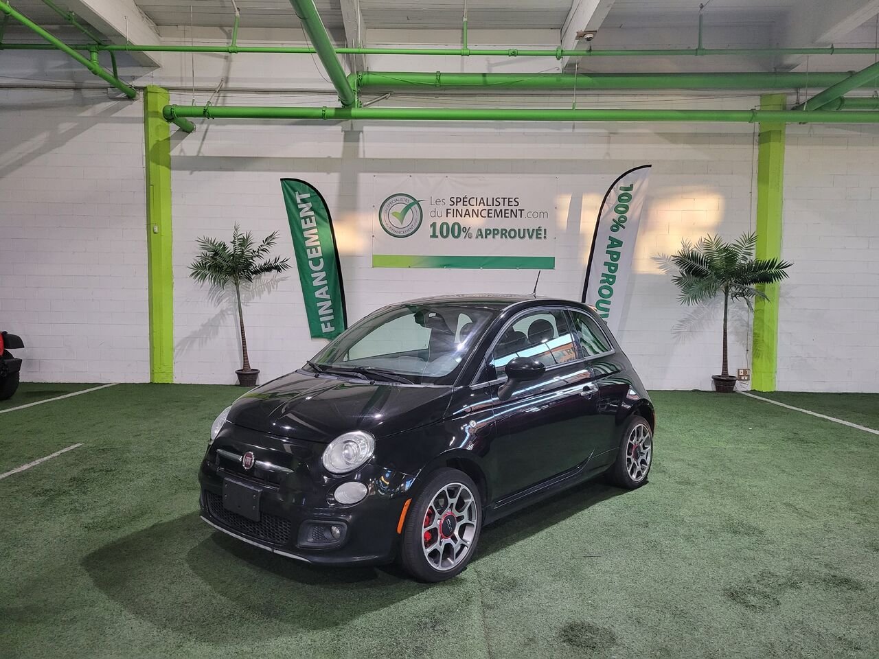 FIAT 500 2016 Noir Longueuil, - photo #0