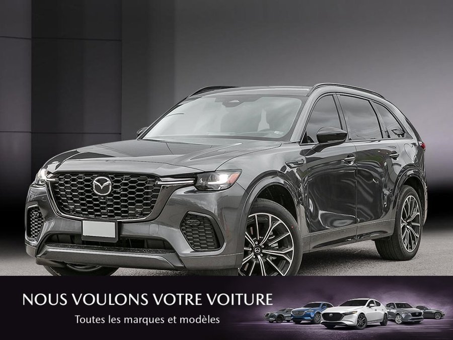 Mazda CX-70 hybride rechargeable GT 2026 Gris mécanique métallisé