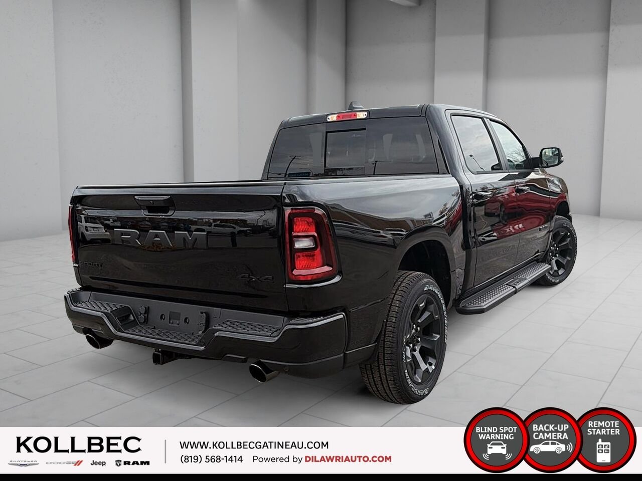 RAM 1500 Sport cabine d'équipe 4x4 caisse de 5 pi 7 po 2026 Couche nacrée cristal noir étincelant Ottawa & Gatineau - photo #4