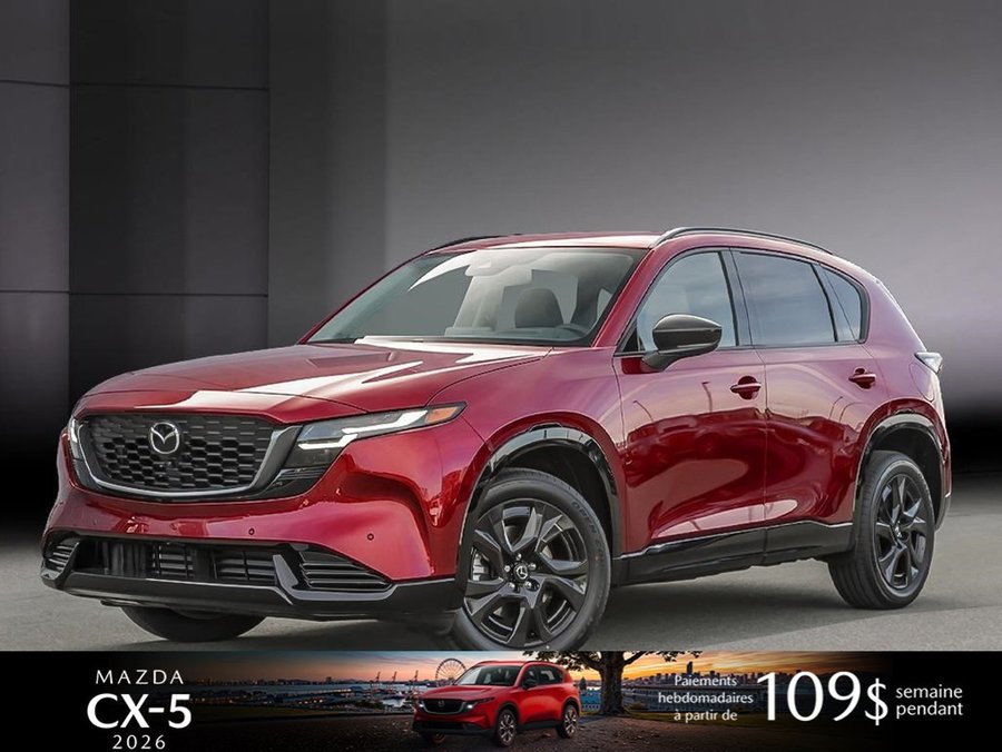 2026 Mazda CX-5 2026 Soul Red Crystal Metallic