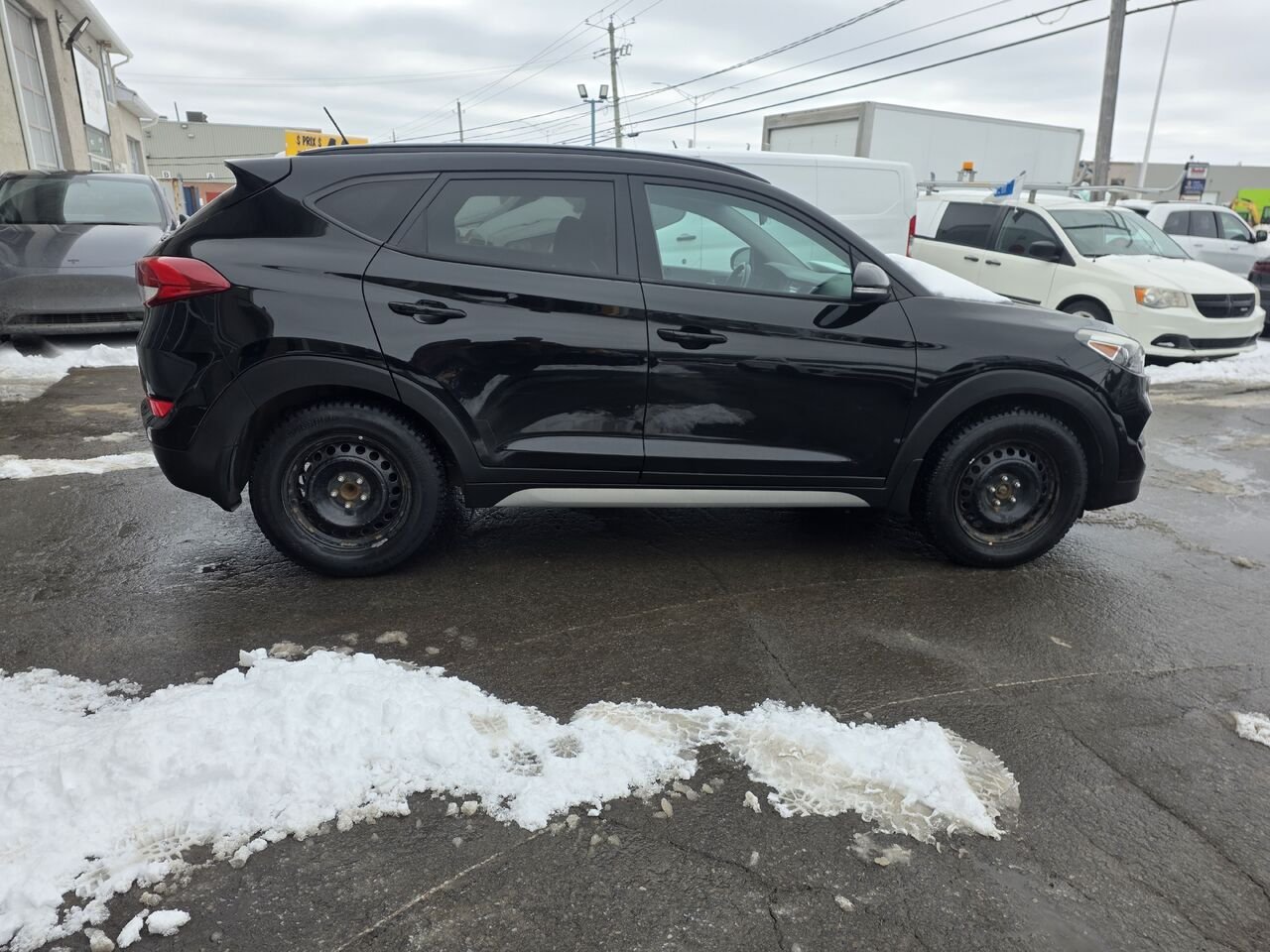 2017 Hyundai Tucson Black  - photo #7
