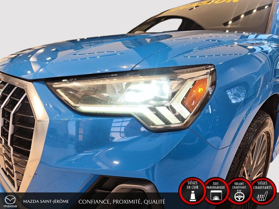 Audi Q3 2020 2020 Bleu