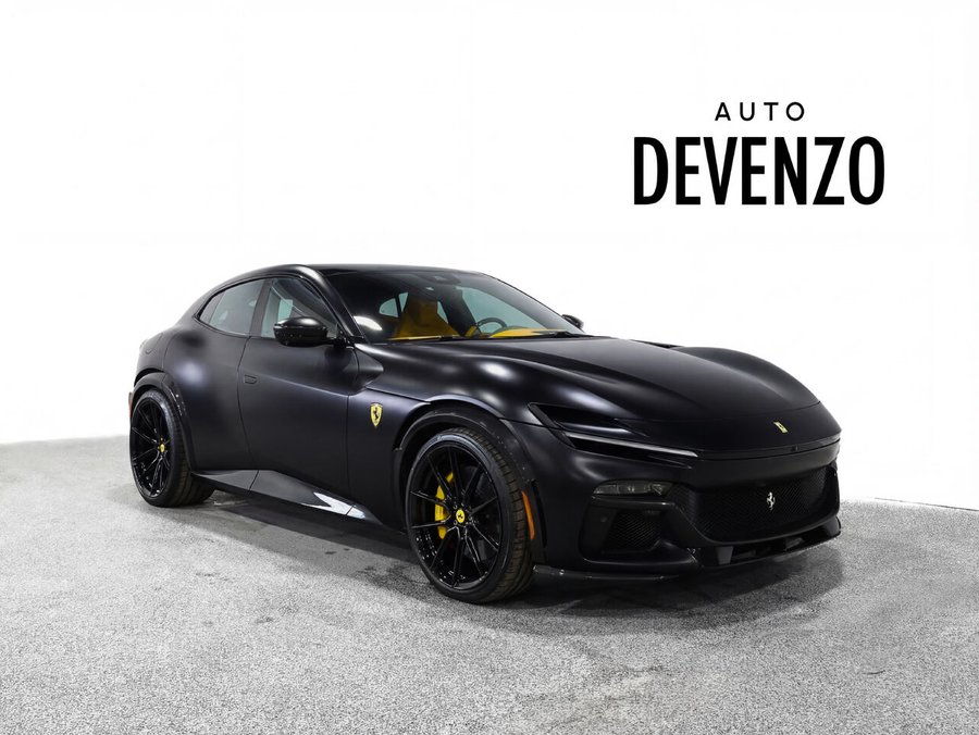 2026 Ferrari Purosangue V12 725HP *** FULL CAR SATIN PPF *** 2026 Black
