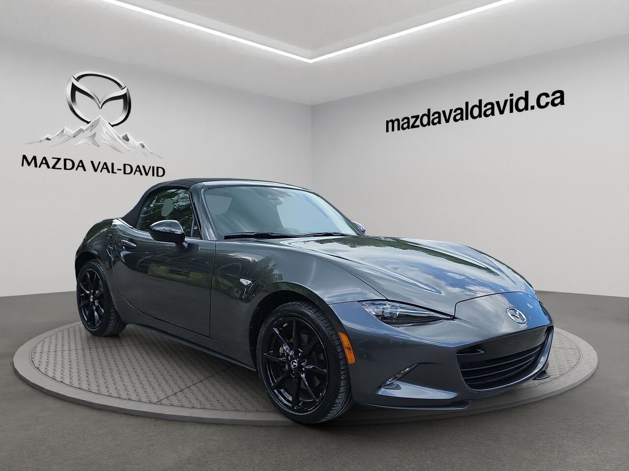 2020 Mazda MX-5 GS BA, navigation, caméra de recul, détecteur d'angles morts Grey Val-David - photo #4