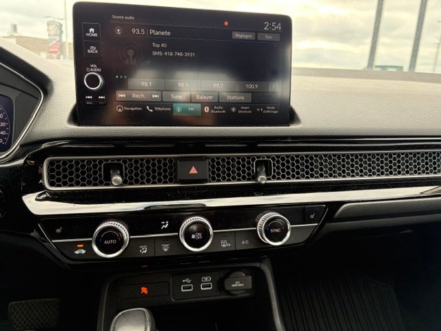2022 HONDA CIVIC Touring White Chibougamau - photo #11