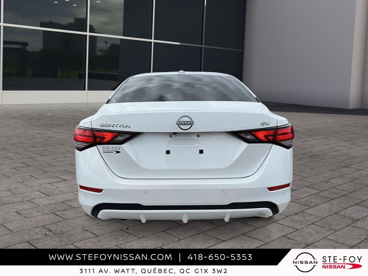 Nissan SENTRA SV 2024 Blanc Ste-Foy - photo #2