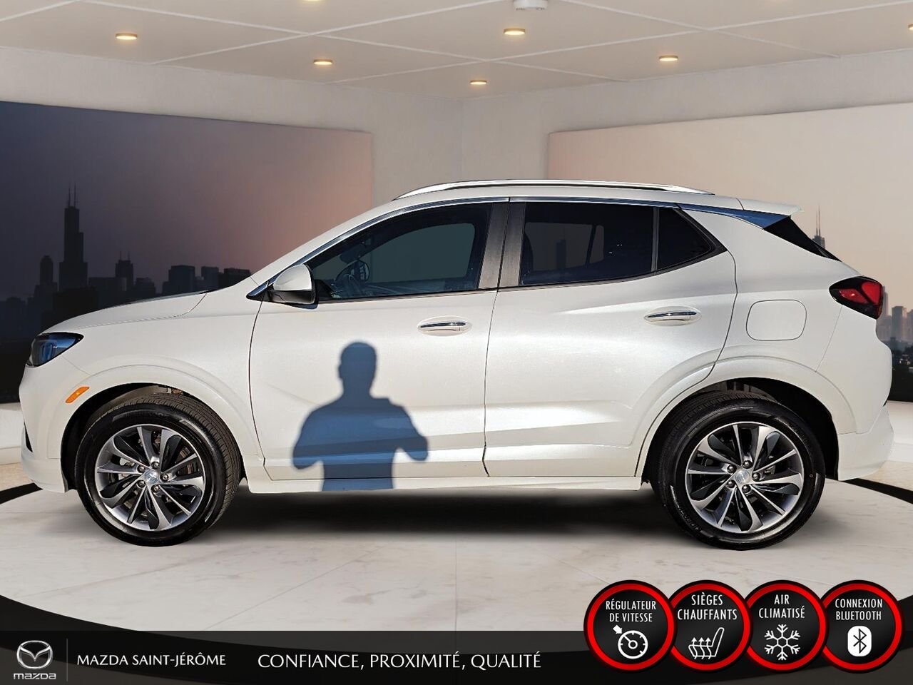 Buick Encore GX ST | AWD | UN SEUL PROPRIÉTAIRE | JAMAIS ACCIDENTÉ 2023 Blanc Saint-Jérôme - photo #9