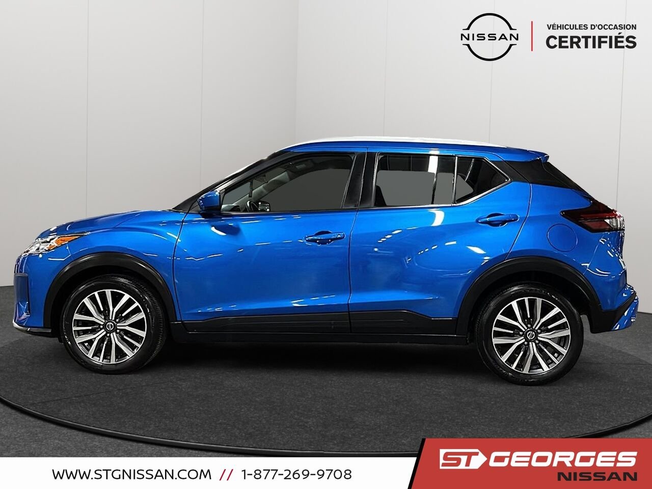 Nissan Kicks 2021 Bleu Saint-Georges - photo #4