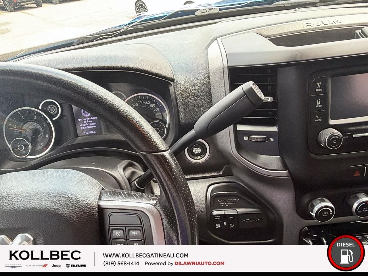 RAM 2500 261801 | Tradesman CrewCab 4x4 2022 Bleu Gatineau - photo #28