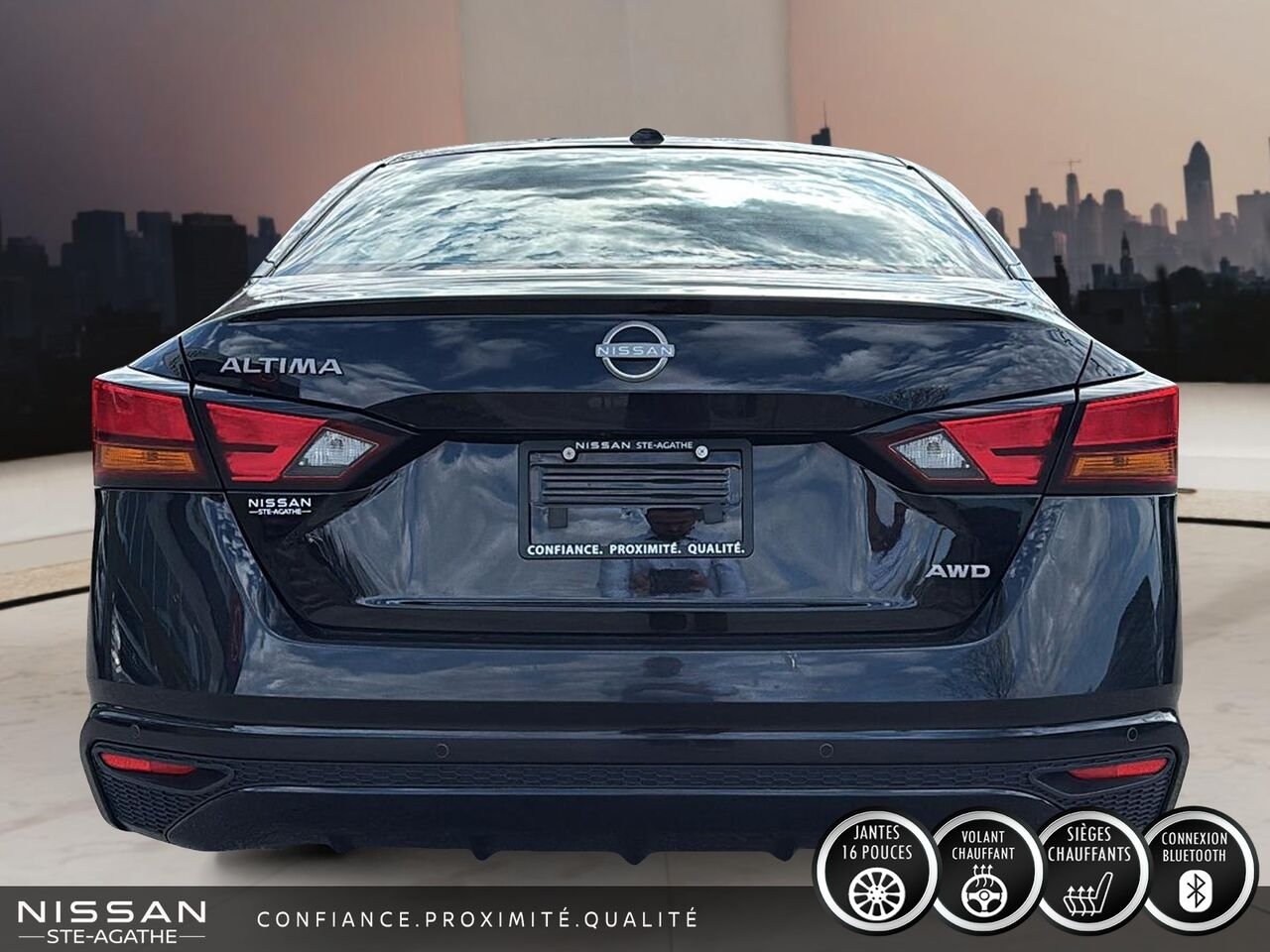 Nissan Altima 2025 Noir Ste-Agathe des Monts - photo #3