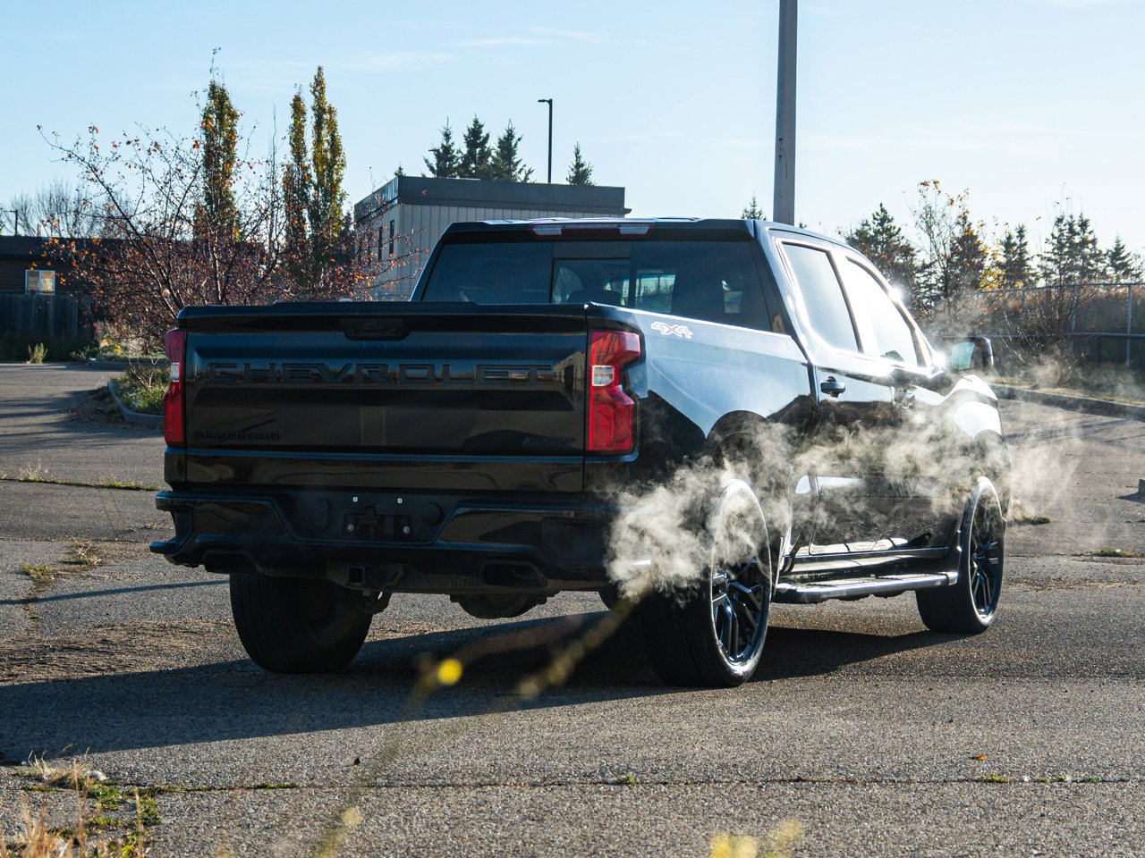 2024 Chevrolet Silverado 1500 4WD Crew Cab 147 RST Black Sherwood Park - photo #13