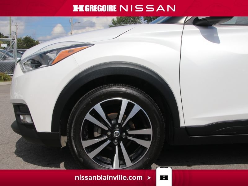 Nissan Kicks BP6378 | SV TRES BAS KILO AUCUN ACCIDENT SIEGE CHAUFFANT 2019 Blanc Laval - photo #25