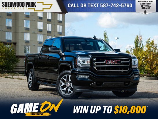 2018 GMC Sierra 1500 SLE Elevation 5.3L | Katskin Leather Black