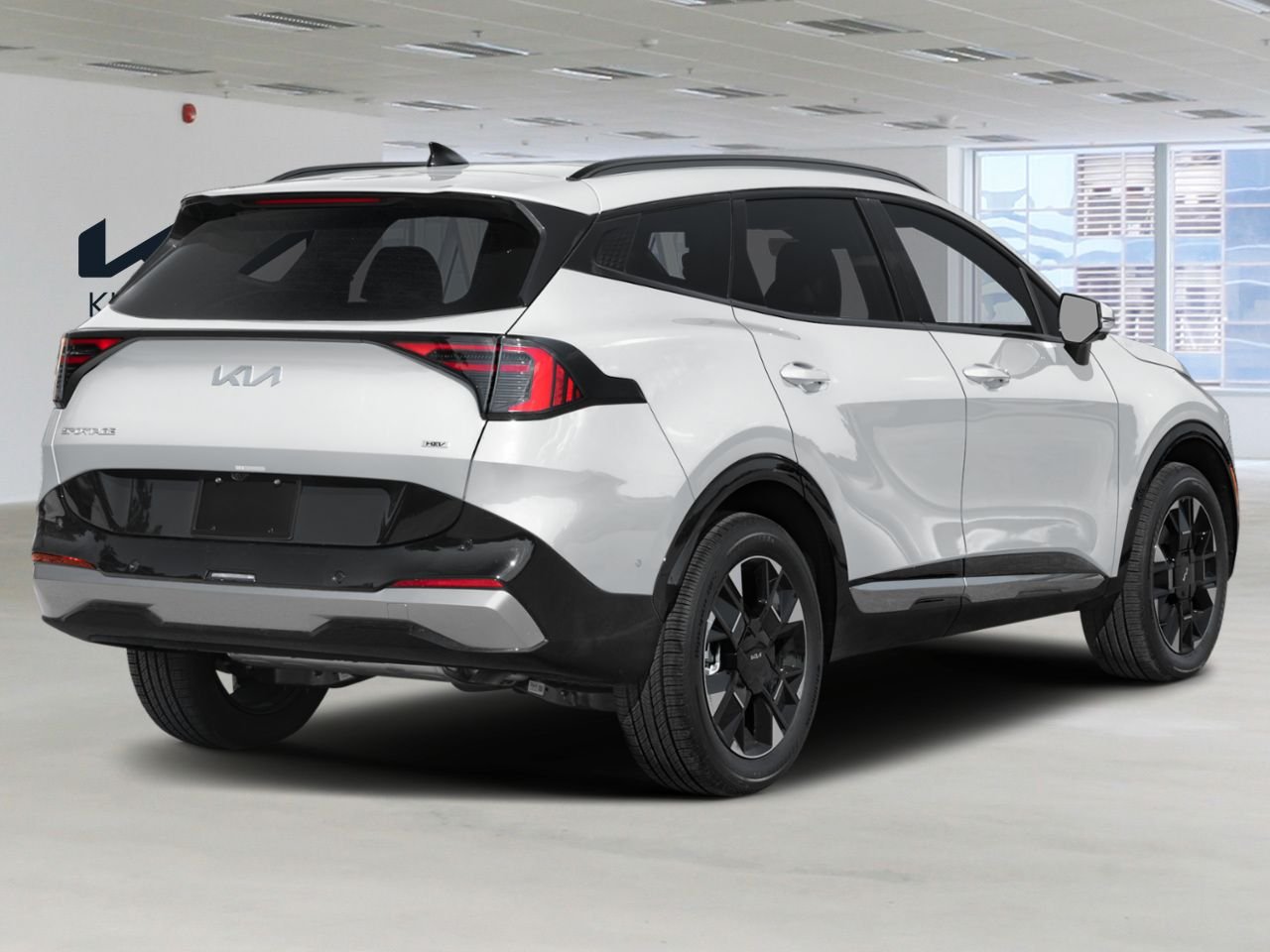 Kia Sportage hybride 2027 Blanc neige nacré Thetford Mines - photo #1