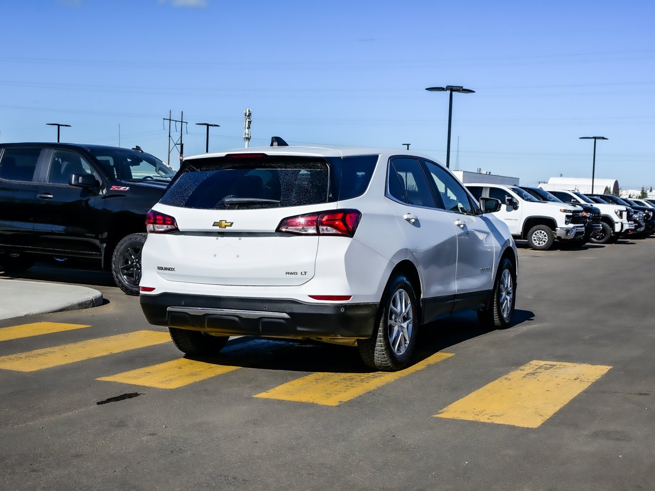 2024 Chevrolet Equinox AWD 4dr LT White Sherwood Park - photo #12