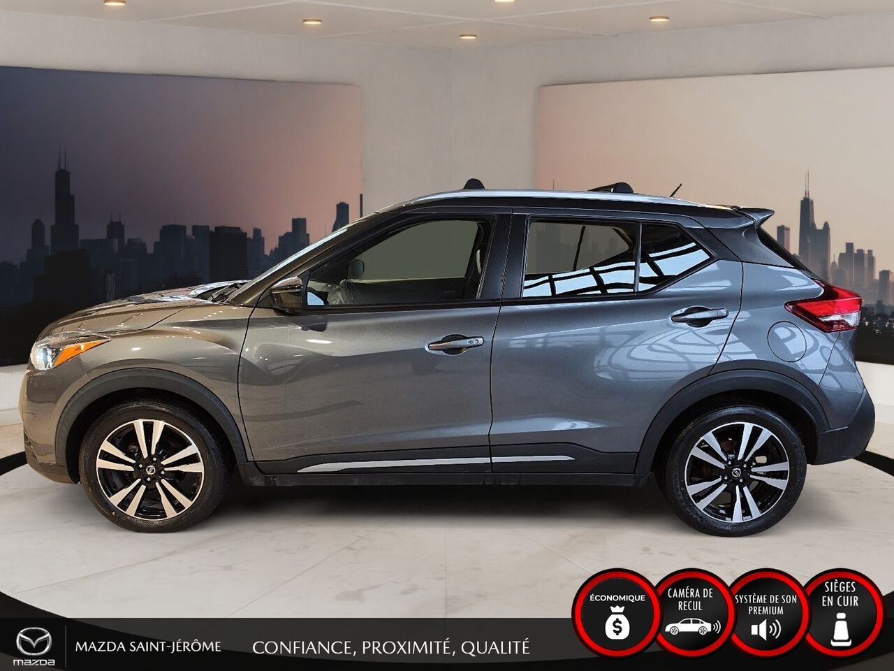 Nissan Kicks 2020 Bleu Ste-Agathe des Monts - photo #9