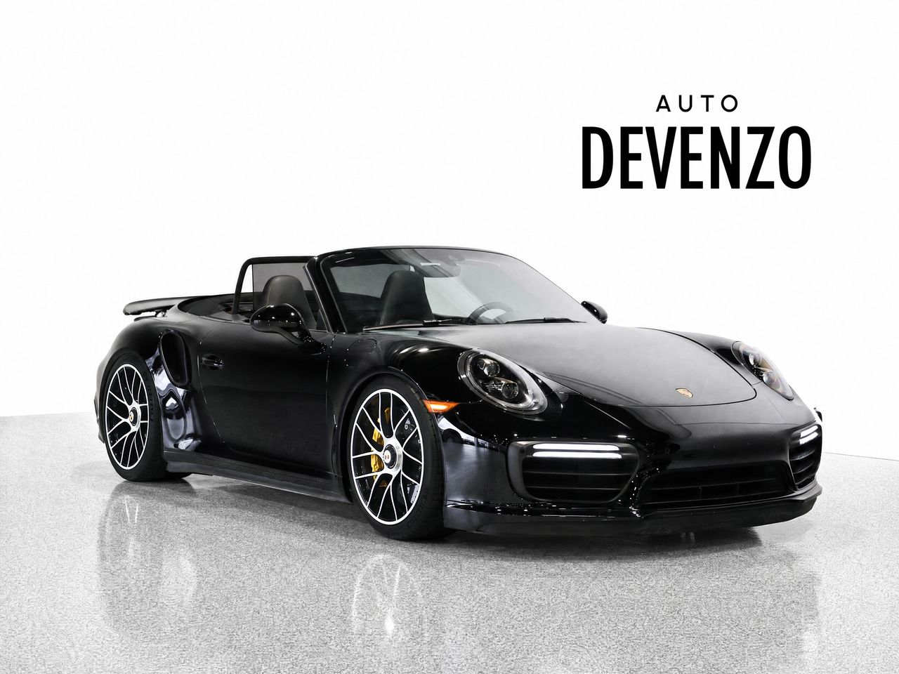 Black 2019 Porsche 911 Convertible All-Wheel Drive Automatic