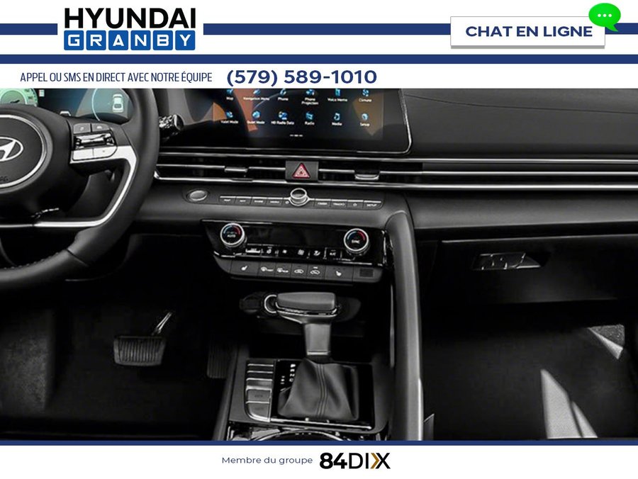 HYUNDAI Elantra hybride Luxury DCT 2025 Gris écotronique