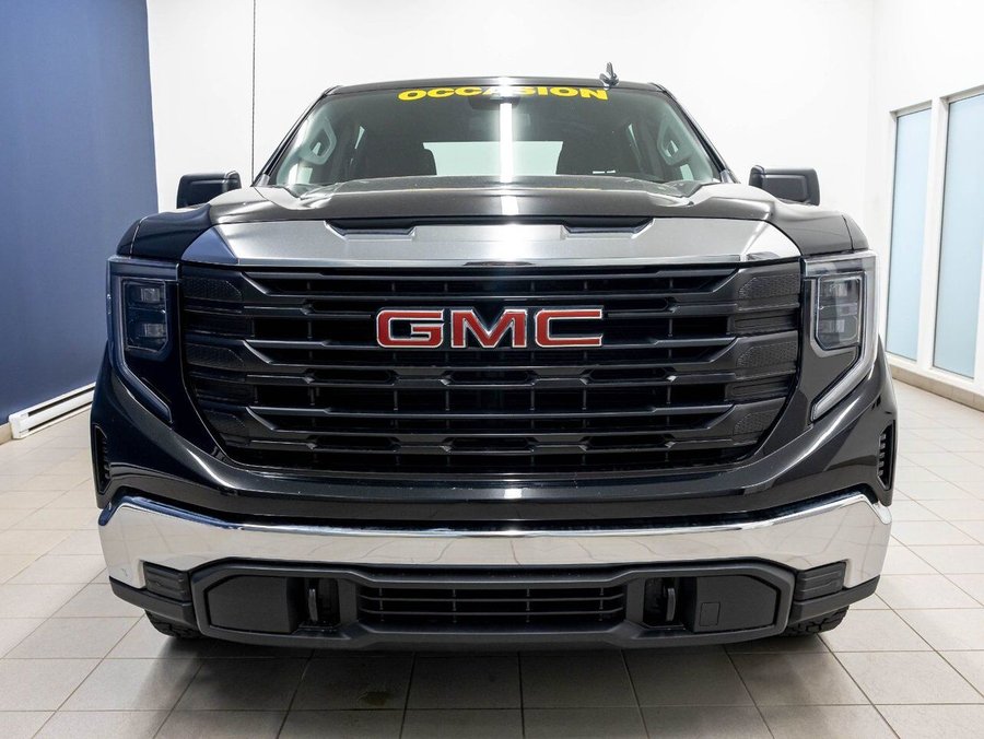 GMC Sierra 1500 PRO CREW 4X4 *CARPLAY* BLUETOOTH CAMERA WIFI USB 2024 Noir