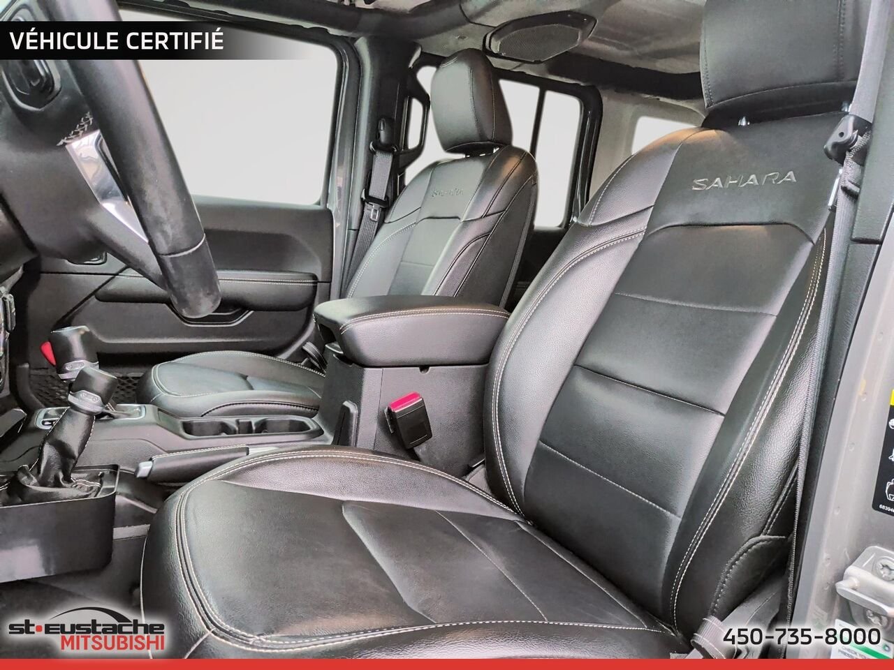 Jeep Wrangler UNLIMITED SAHARA 2021 Gris Saint-Eustache - photo #7