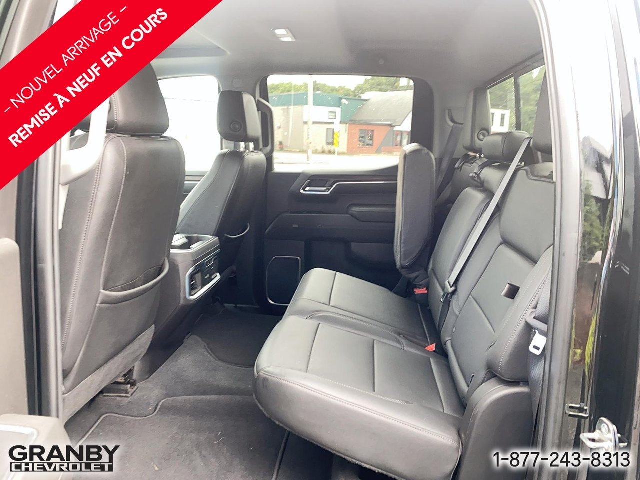 GMC Sierra 1500 SLT crewcab remorquage max boite 6.6 moteur 6.2 L | 26-1059A 2022 Noir Granby - photo #8