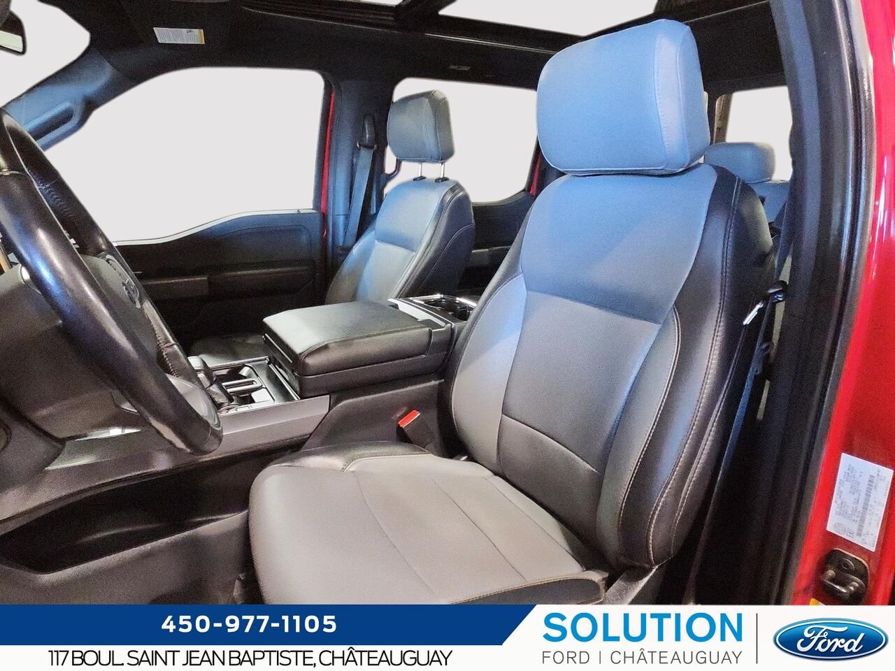Ford F-150 Lightning LARIAT 2024 Rouge Saint-Eustache - photo #7