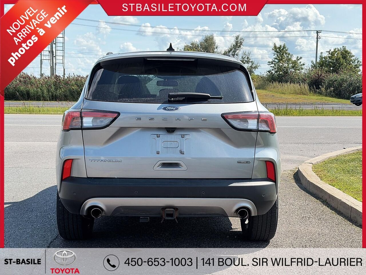 Ford ESCAPE HYBRIDE 2022 Gris Saint-Basile-le-Grand - photo #2