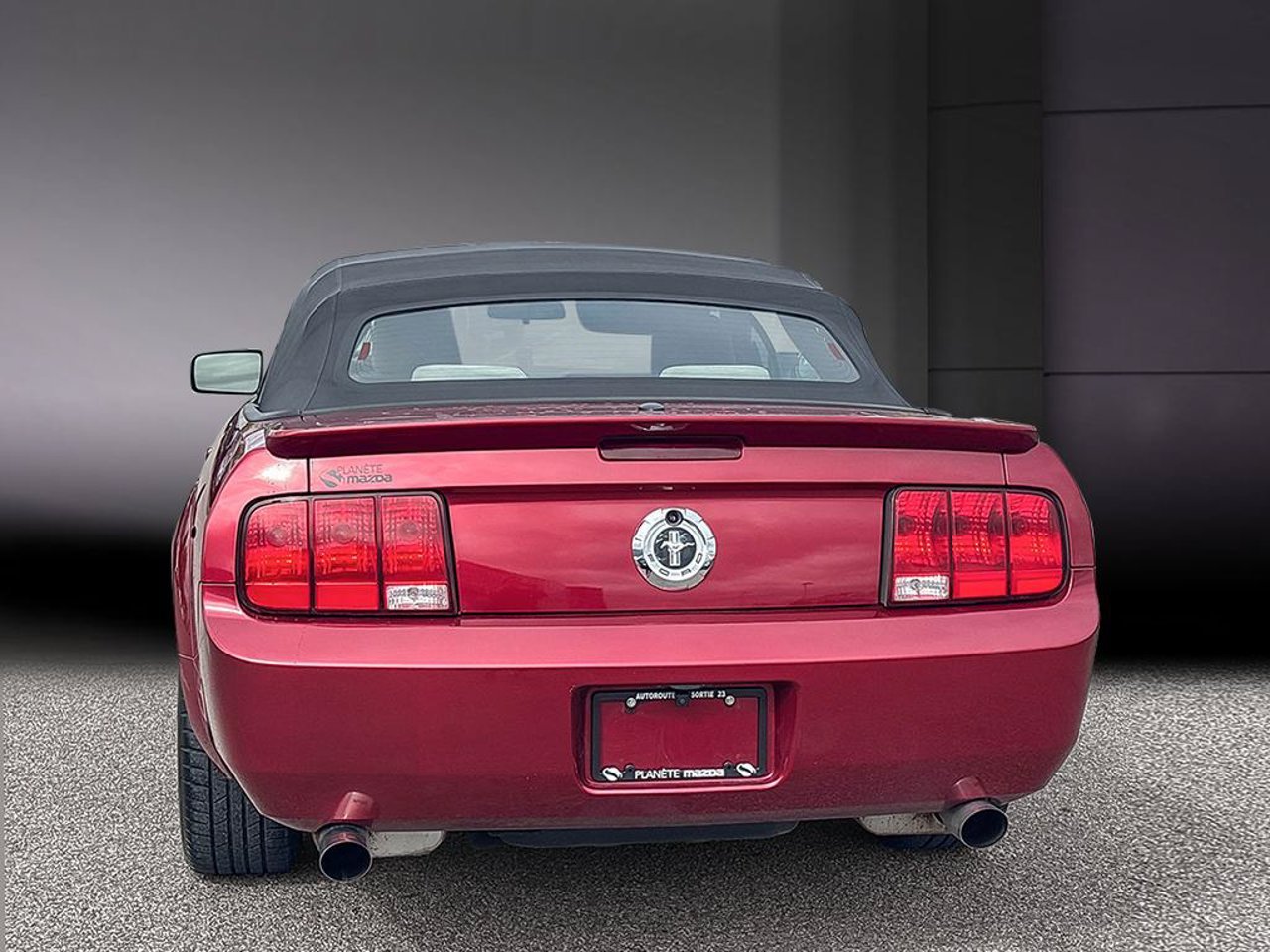 Ford Mustang 1ZVFT84N475329610 2007 Rouge vif métallisé Mirabel - photo #3