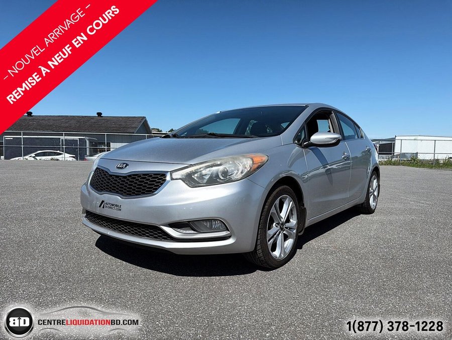 2015 Kia Forte Berline 4 portes, boîte manuelle, EX Silver