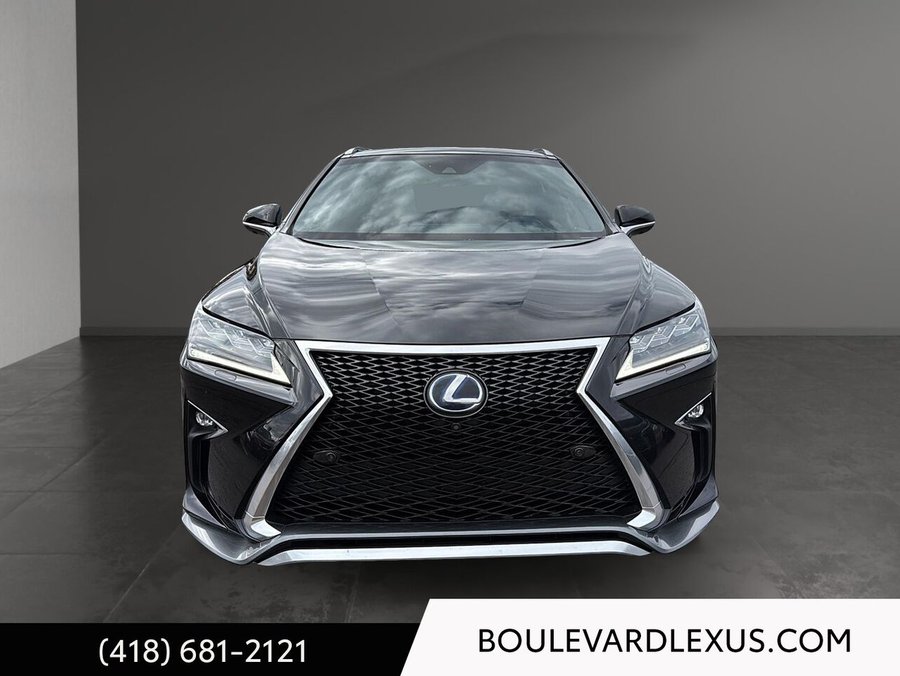 2017 Lexus RX 450h Hybride 4 portes à traction intégrale Black