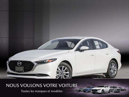 Mazda Mazda3 2026 2026 Blanc neige nacré
