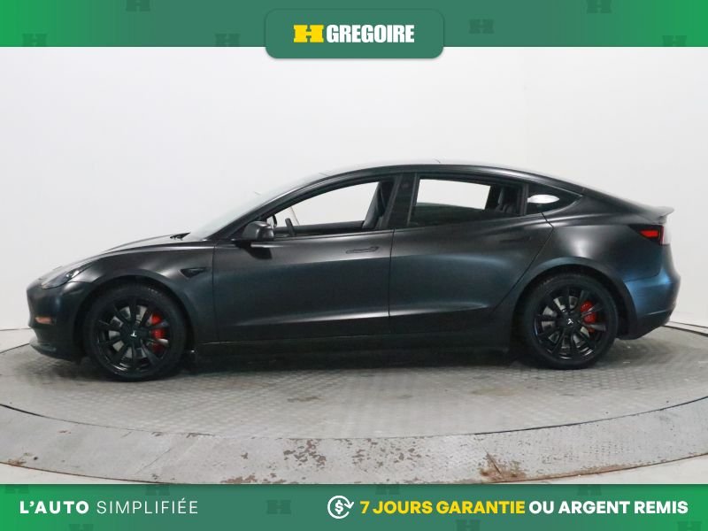 2021 Tesla Model 3 Black Laval - photo #4