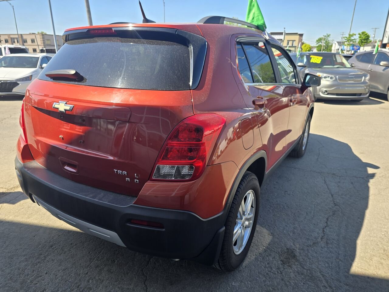 Chevrolet Trax 2014 Orange Longueuil, - photo #4