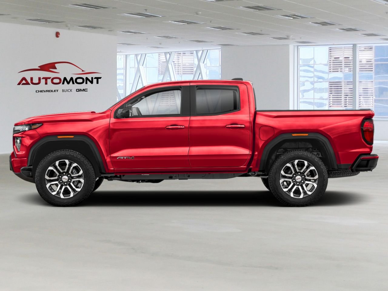 2026 GMC Canyon CANYON 4WD CREW CAB AT4 SHORT BOX (4SG) Volcanic Red Tintcoat Mont-Laurier - photo #2