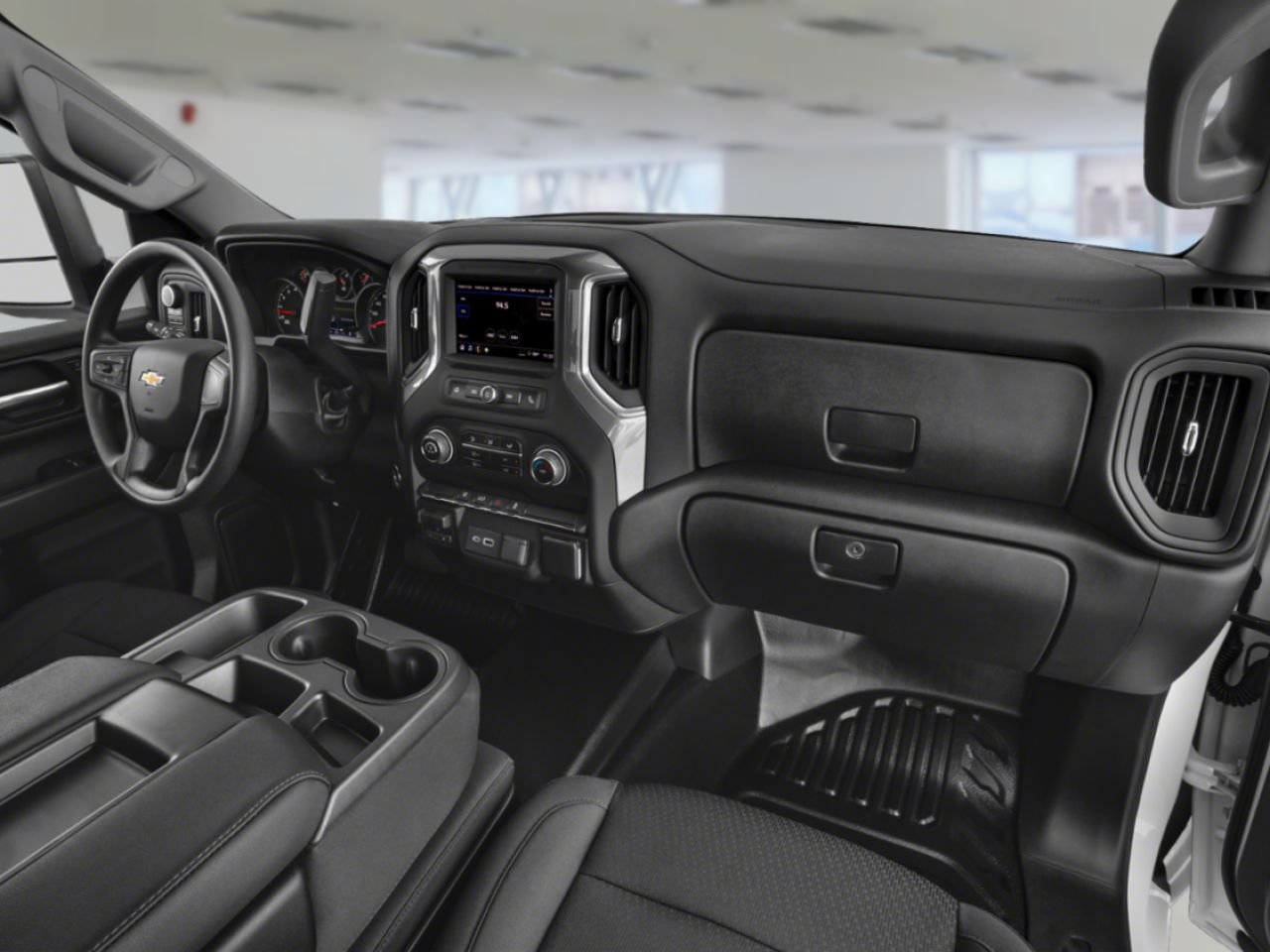 CHEVROLET Silverado 2500HD Custom cabine multiplace 4RM 172 po 2026 Blanc sommet Amos - photo #7