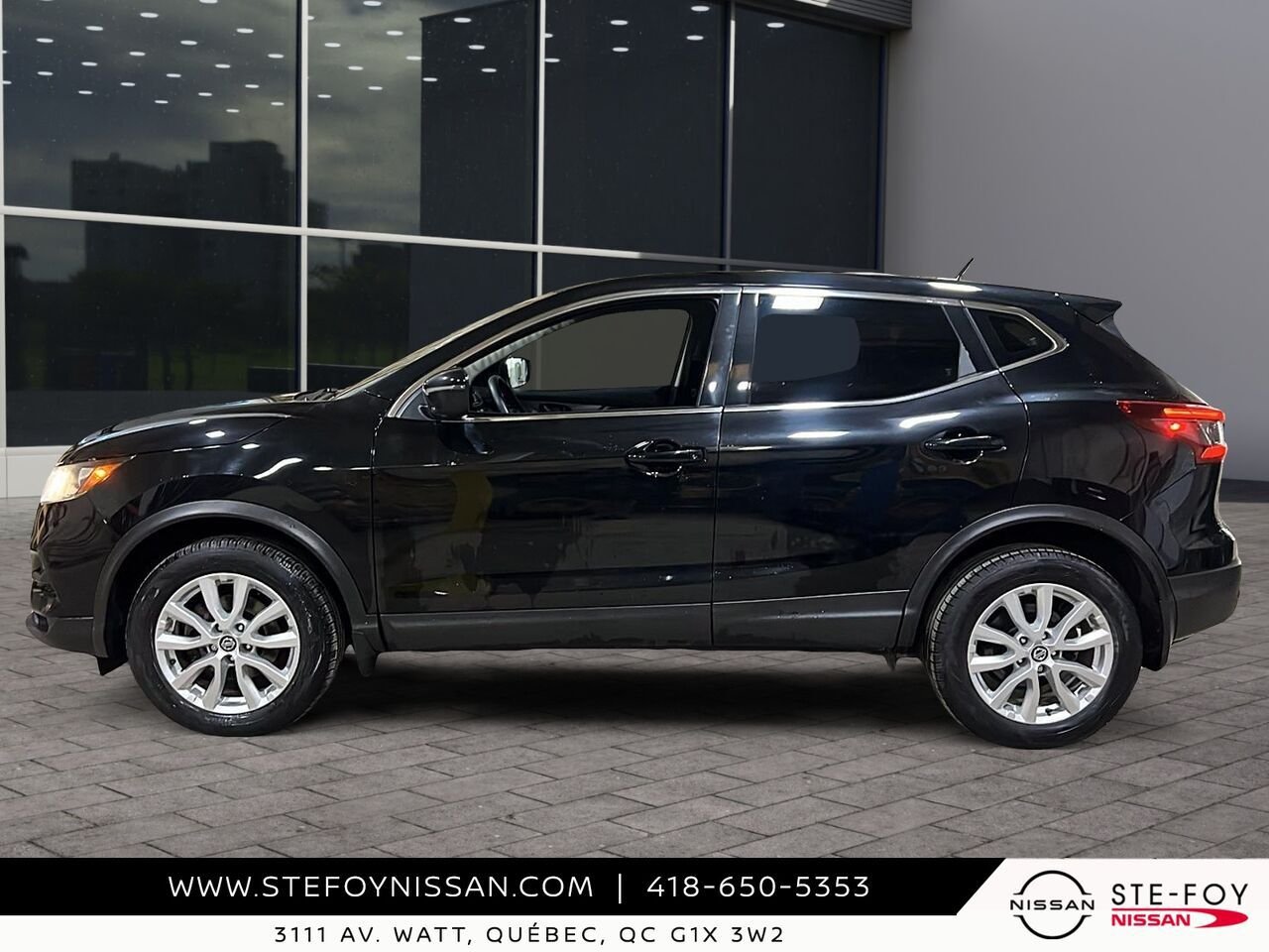 Nissan Qashqai S 2021 Noir Ste-Foy - photo #4
