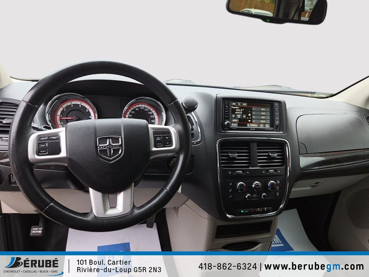 Dodge GRAND CARAVAN SE 2013 Noir Rivière-du-Loup - photo #8