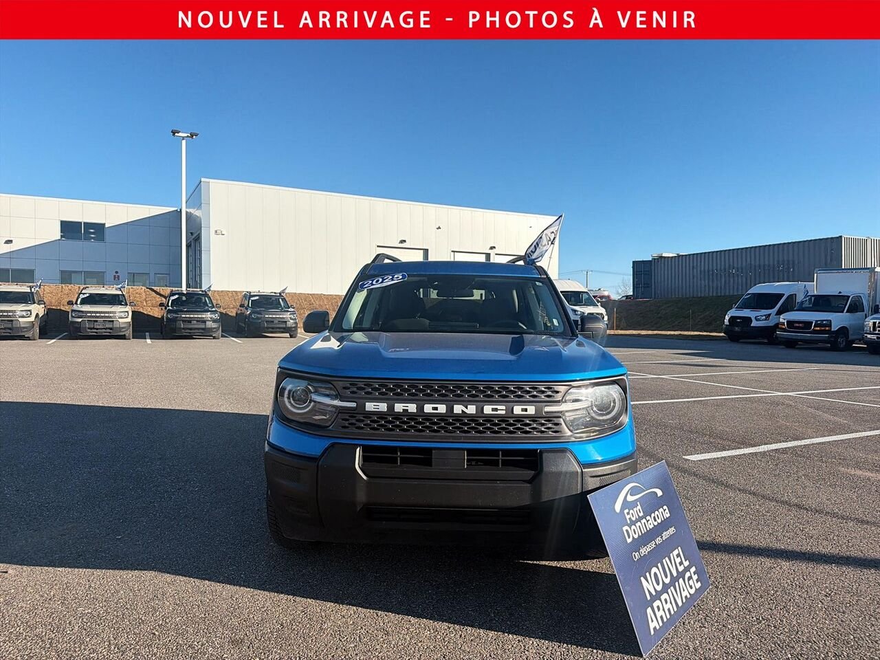 Ford Bronco Sport 2025 Bleu Donnacona - photo #1