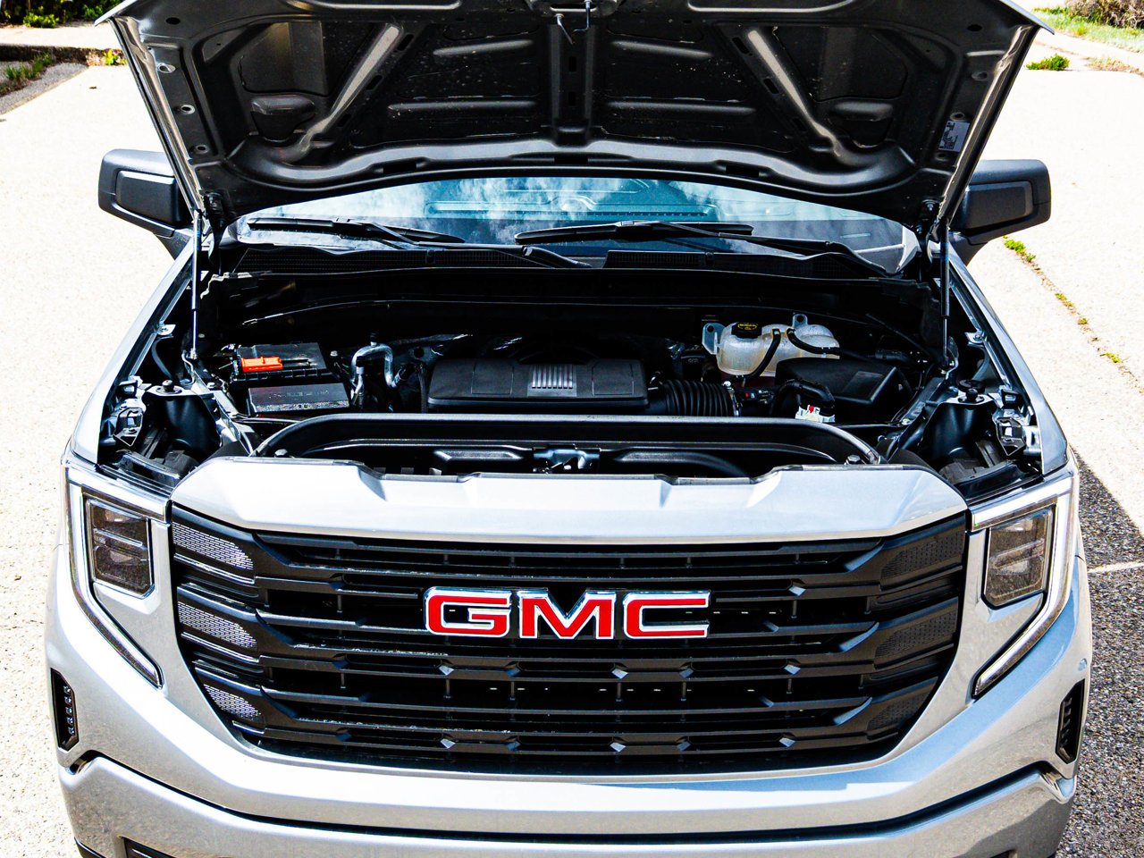 2024 GMC Sierra 1500 4WD Crew Cab 147 Pro Grey Sherwood Park - photo #8