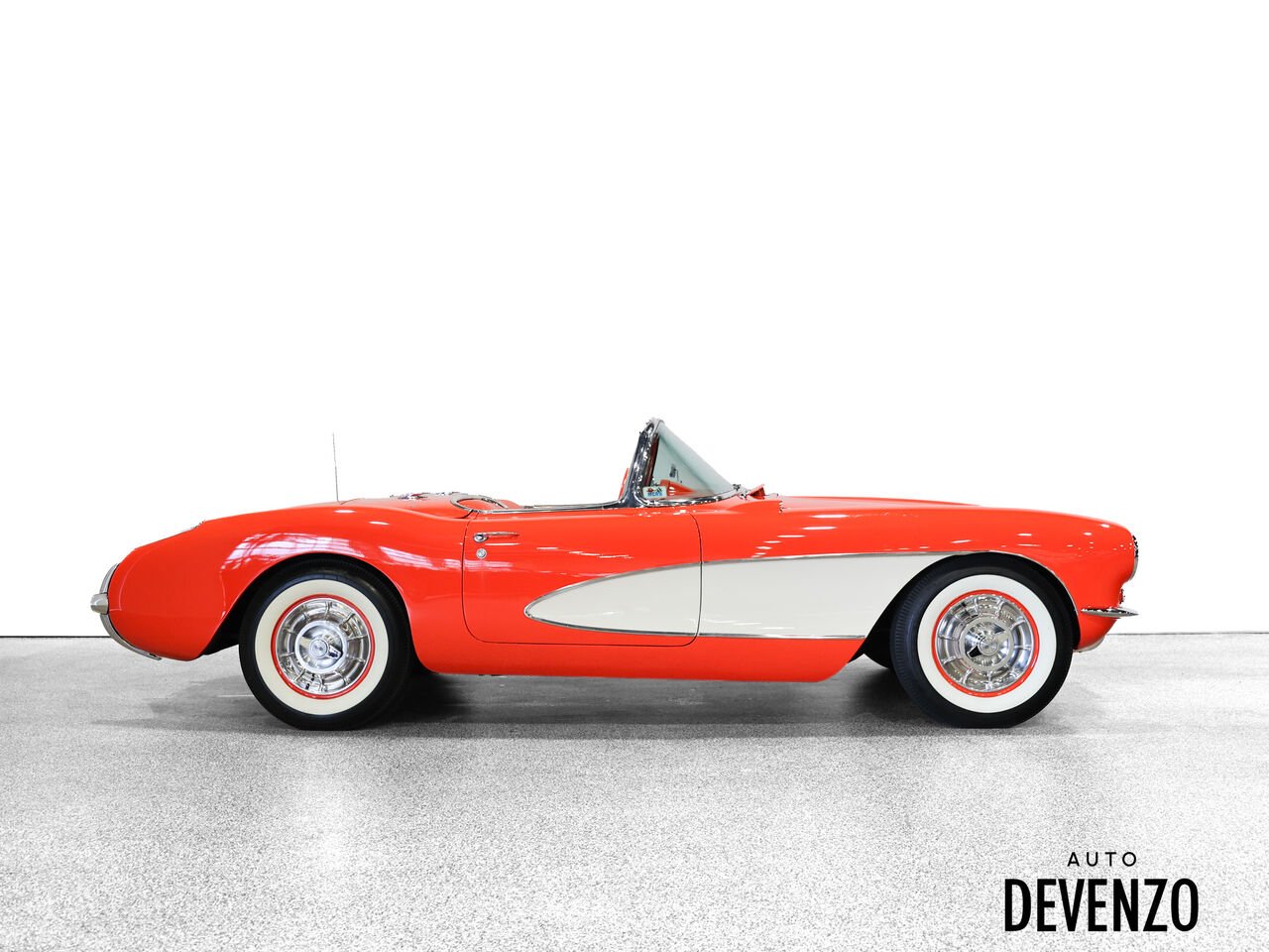 1957 Chevrolet Corvette Red Saint-Eustache - photo #2